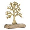 Decoratiune pentru masa din metal, Gold, Arborele Vietii 12x5x15 cm - imagine 5